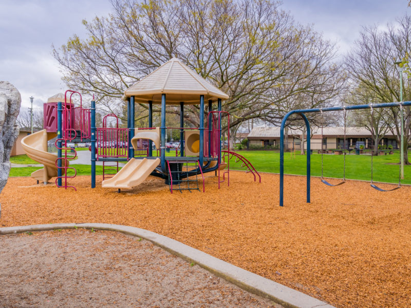 Lincoln Village Community Park playground