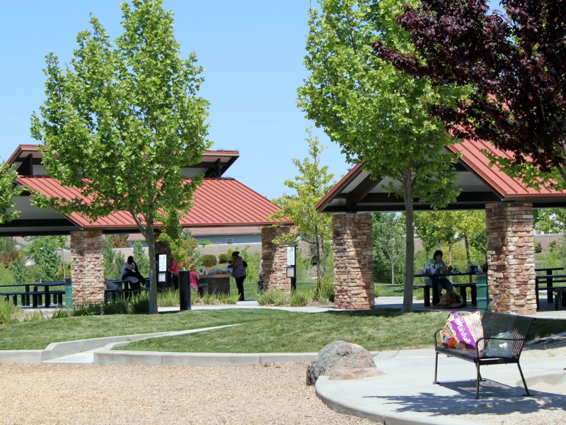 Stone Creek Community Park pavilion